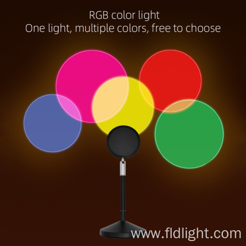 New Modern tuya RGB Floor Sunset Lamp